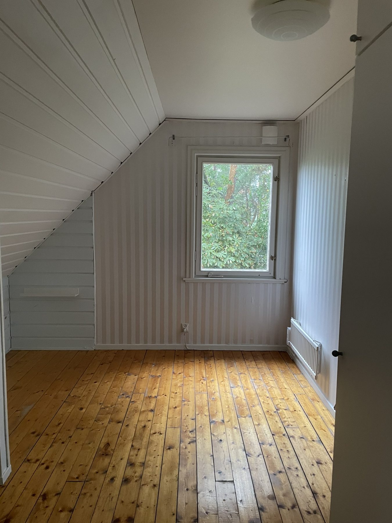 Loft · innan
