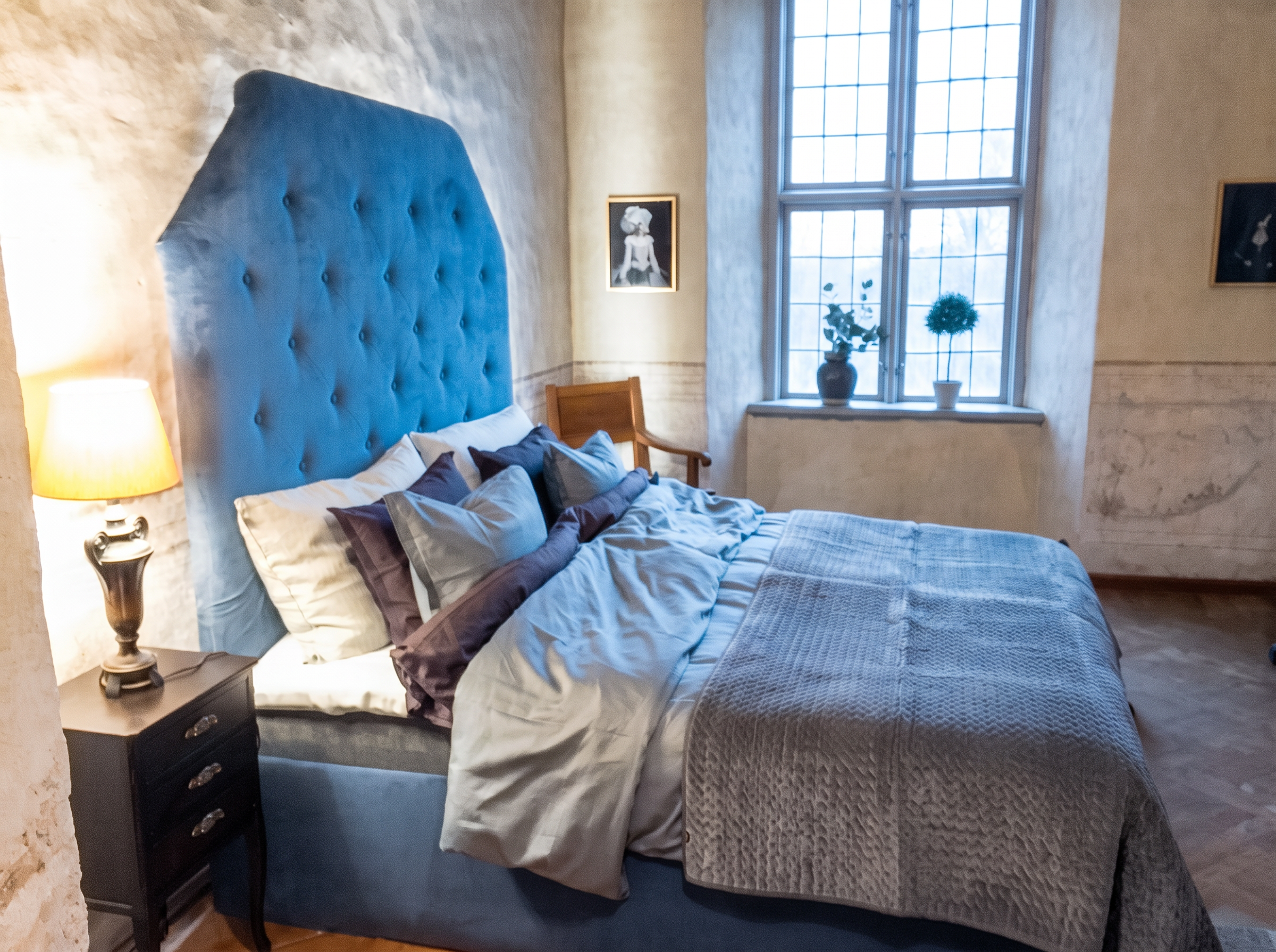 Rumsvy i slottet