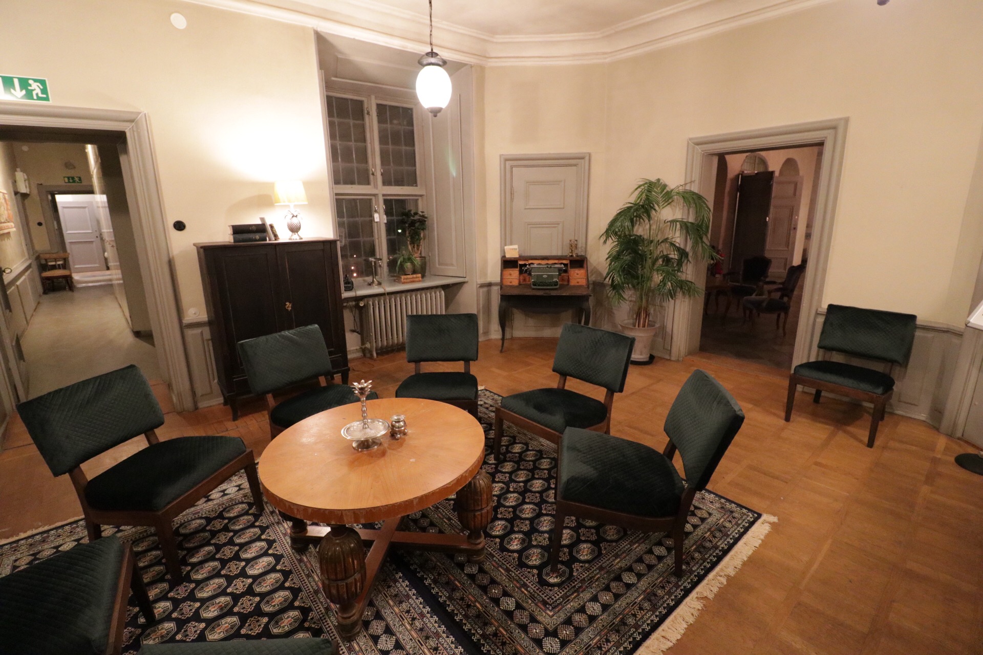Interiörbild från Wenngarns slott